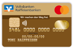 Kreditkarte GoldCard Kreditkarte GoldCard